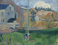 Paul Gauguin - Landscape in Brittany. The David Mill - Google Art Project.jpg