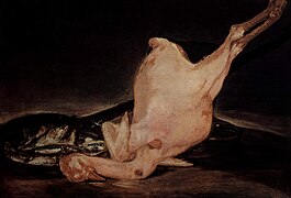 Francisco de Goya, Očerupana ćurka, 1810.