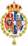 Personal Coat of arms of Sofia, Queen of Spain.svg