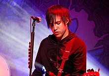 Pete Wentz en concert en août 2009.