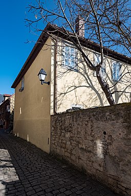 Pfarrer-Manger-Gasse in Eibelstadt