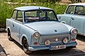 * Nomination Trabant 601 at Pfingsttreffen Pütnitz 2018, Ribnitz-Damgarten --MB-one 13:02, 21 June 2020 (UTC) * Promotion Car name should be in the description. Otherwise good quality. --Peulle 13:30, 21 June 2020 (UTC)