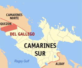 Del Gallego, Camarines Sur