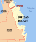 Miniatura para Madrid, Surigao del Sur