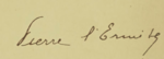 Pierre L'Ermite signature (Edmond Loutil) (A ROUND TABLE, 1899).png
