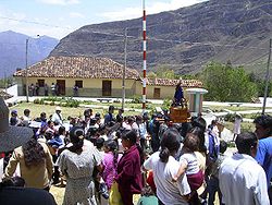 The Main Square of Cocabamba during the Popular Celebrations Plaza de armas cocabamba.jpg