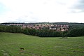 Čeština: Pohled z kopce Skalka na Praze-Smíchově do sousedních čtvrtí (viz název souboru) English: View from the Skalka hill in Prague-Smíchov to surrounding parts of Prague (see filename)