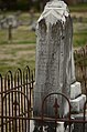 Grave marker, taken 2016