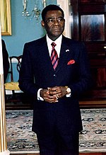 Präsident Teodoro Obiang Nguema Mbasogo, Gründer der Partei