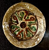 Boyalı saxsı qab, Gəncə, XIII əsr