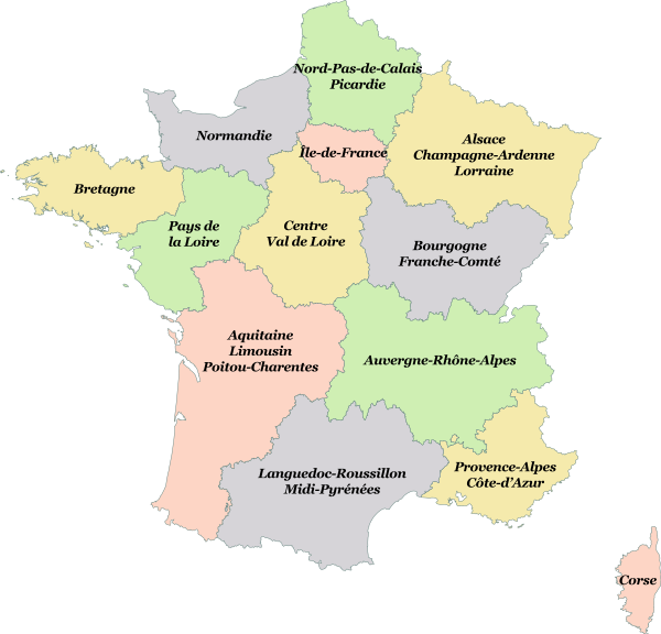 フランスの地域圏 Wikiwand