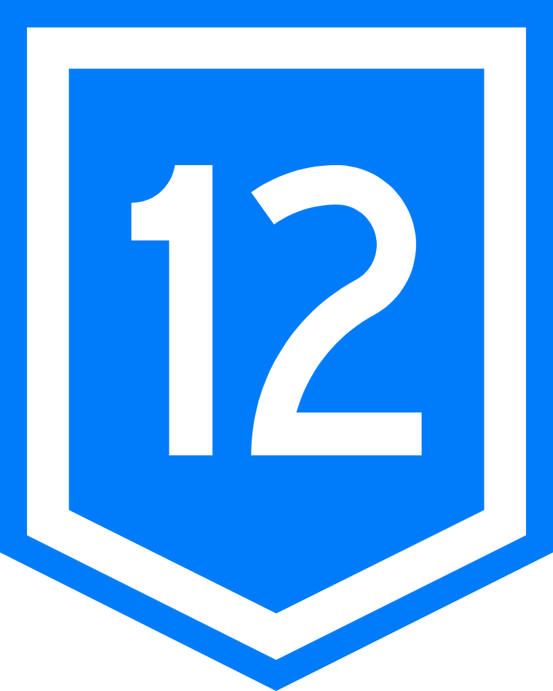 12 путей. Route 12. Route 13.