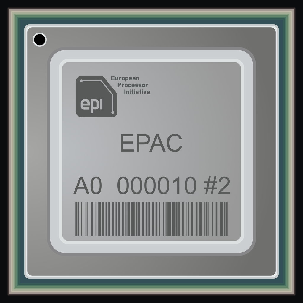 Модель европейского процессора (EPI EPAC) на архитектуре RISC-V