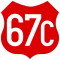 National Road 67C қалқаны}}