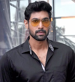 Rana Daggubati Indian film actor