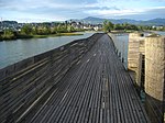 Träbron Rapperswil-Hurden i Schweiz