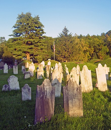 Mass graves from the Battles of Saratoga in Salem, New York