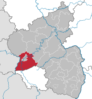 Trier-Saarburg District in Rhineland-Palatinate, Germany