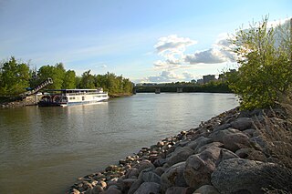 <i>Edmonton Riverboat</i> Riverboat on the North Saskatchewan River, Canada