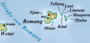 Insel Djuha: Insel in Indonesien