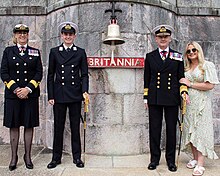 Robinson family in 2023 Royal Navy Robinson family.jpg