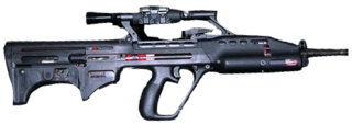 SAR 21 Type of Bullpup assault rifle