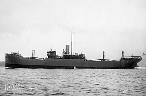 SS West Arrow underway in mid 1918