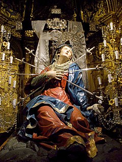 Our Lady of Sorrows title of Mary, mother of Jesus