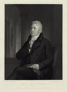 Samuel Taylor Coleridge, friend of Wordsworth and fellow Romantic poet Samuel Taylor Coleridge at age 42.jpg