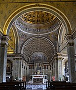 Базилика Санта-Мария-прессо-Сан-Сатиро. Перспективный хор. 1482—1486. Милан
