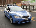 SEAT Leon на службе недалеко от Рима