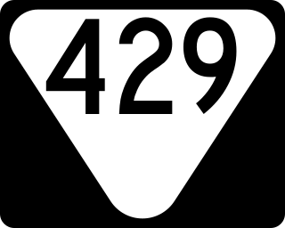 <span class="mw-page-title-main">Tennessee State Route 429</span> Former state highway in Tennessee, United States