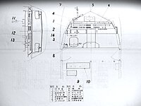 新幹線1000形電車 1006 運転席見取図