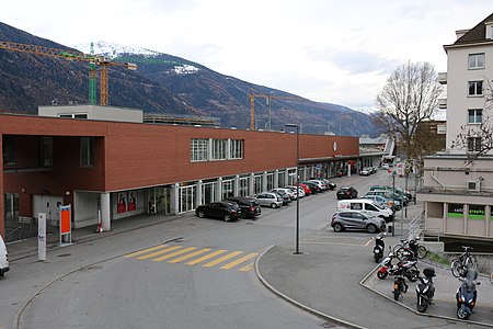 Sierre Siders train station 1