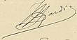 semnătura lui Jules Dujardin