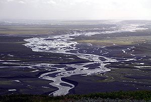 Skeidará Sandur from Skaftafell