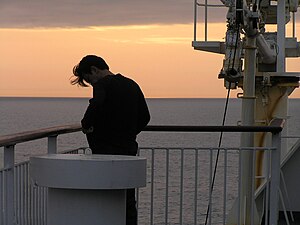 Solitude,孤独,Isolement,Shinnihonkai Ferry 6170093.JPG
