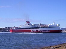 Spirit of Tasmania III on the Mersey River, Devonport Spirit of Tasmania III on Mersey River, Devonport, Tasmania.jpg