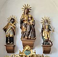 Linker Seitenaltar (Detailaufnahme Heiligengruppe)