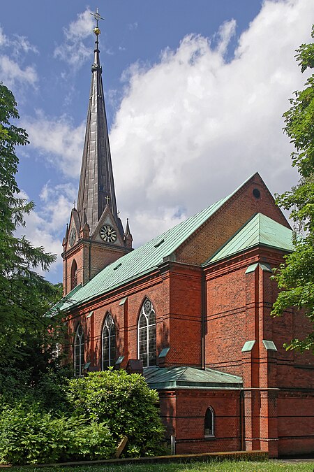 St. Nicolaus Hamburg Alsterdorf Chorseite