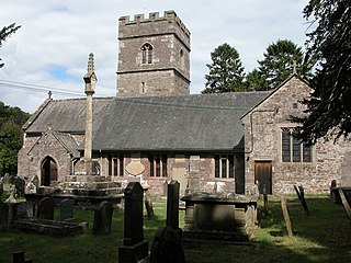 St Teilos Church, Llantilio Pertholey Church in Monmouthshire, Wales