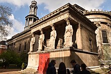 Site of where J.C. Bach was buried. A modern image. (Source: Wikimedia)