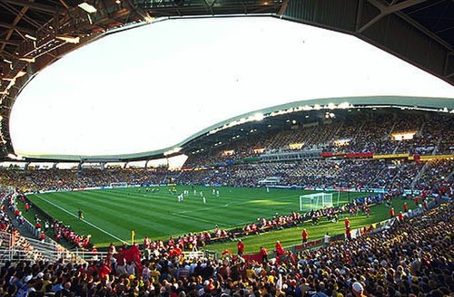 Stade de la Beaujoire, also known as the Stade de Nantes.