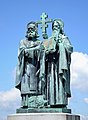 Statue of Saints Cyril and Methodius on Radhošť.jpg