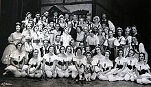 Benjamin Steinberg (conductor) and Alicia Alonso, with the Cuban National Ballet Steinberg -Alonso -BalletdeCuba.jpg