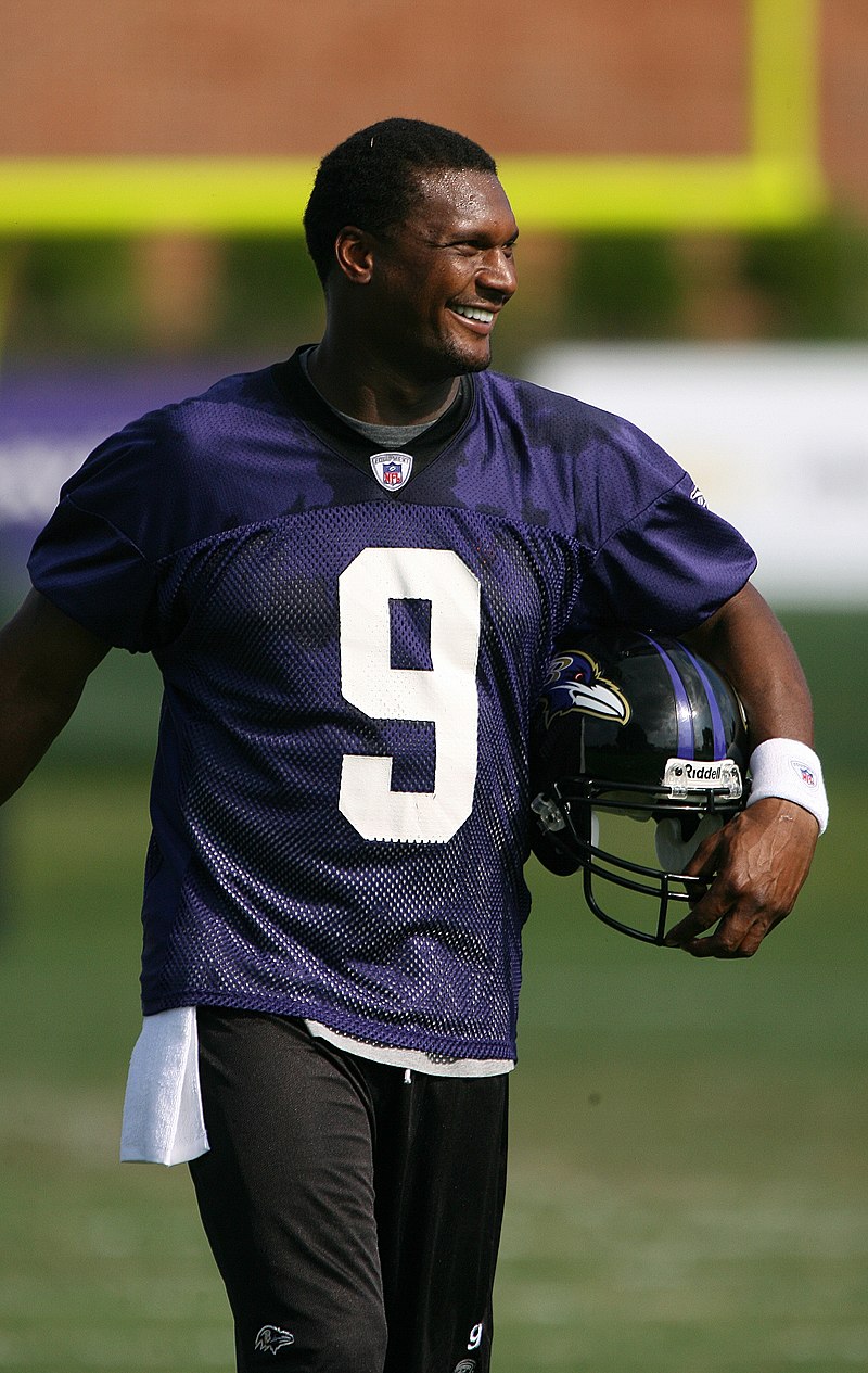 STEVE MCNAIR (Feb 14, 1973 - Jul 4, 2009), American National Football  League (NFL) quarterback from 1995-2008 when he retired. McNair played for  the Houston Oilers, Tennessee Titans and the Baltimore Ravens