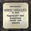 Stolperstein Dreieichstr. 43 Margulies Moritz