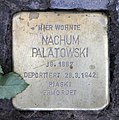 Nachum Palatowski, Gervinusstraße 19a, Berlin-Charlottenburg, Deutschland