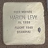 Stolperstein Hufelandstr 35 (Prenz) Marion Levy.jpg