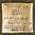 Stolperstein für eine Sinto (Körnerstr. 28)